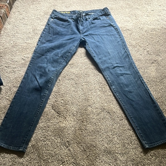 J crew jeans size 32 good condition toothpick straight leg style not worn much - Picture 2 of 3
